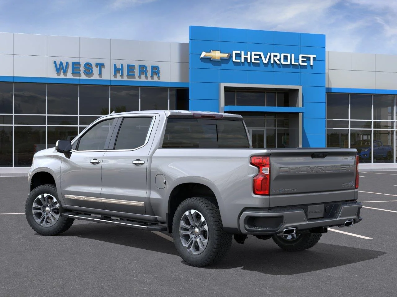 New 2026 Sterling Gray Metallic Chevrolet High Country image 3