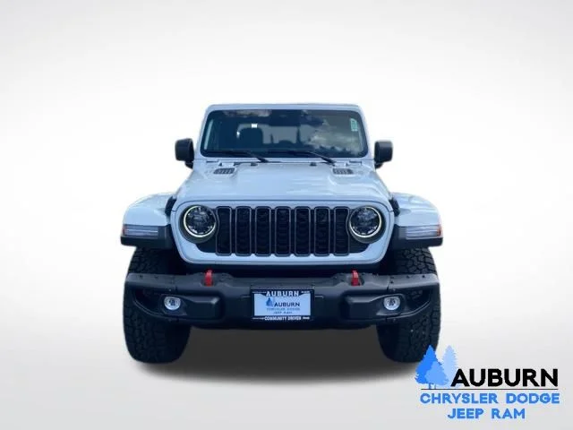 New 2026 Bright White Clearcoat Jeep Rubicon image 2