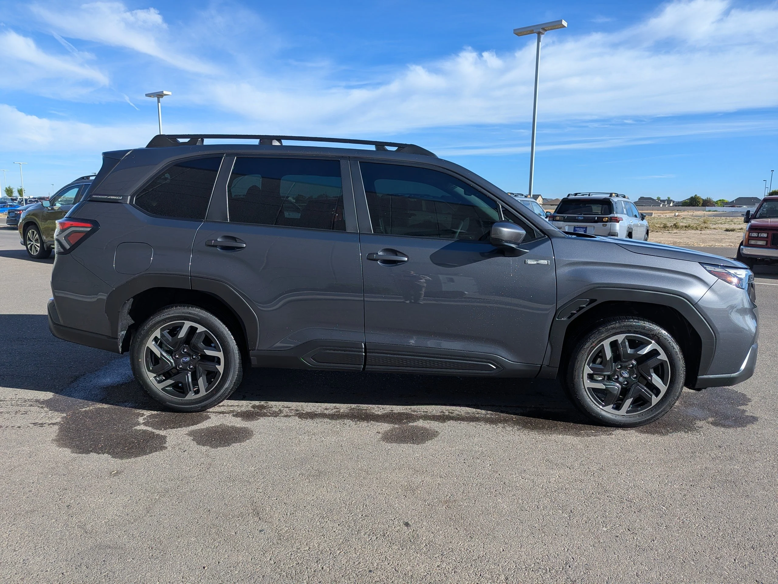Used 2025 Magnetite Gray Metallic Subaru Premium Hybrid image 4
