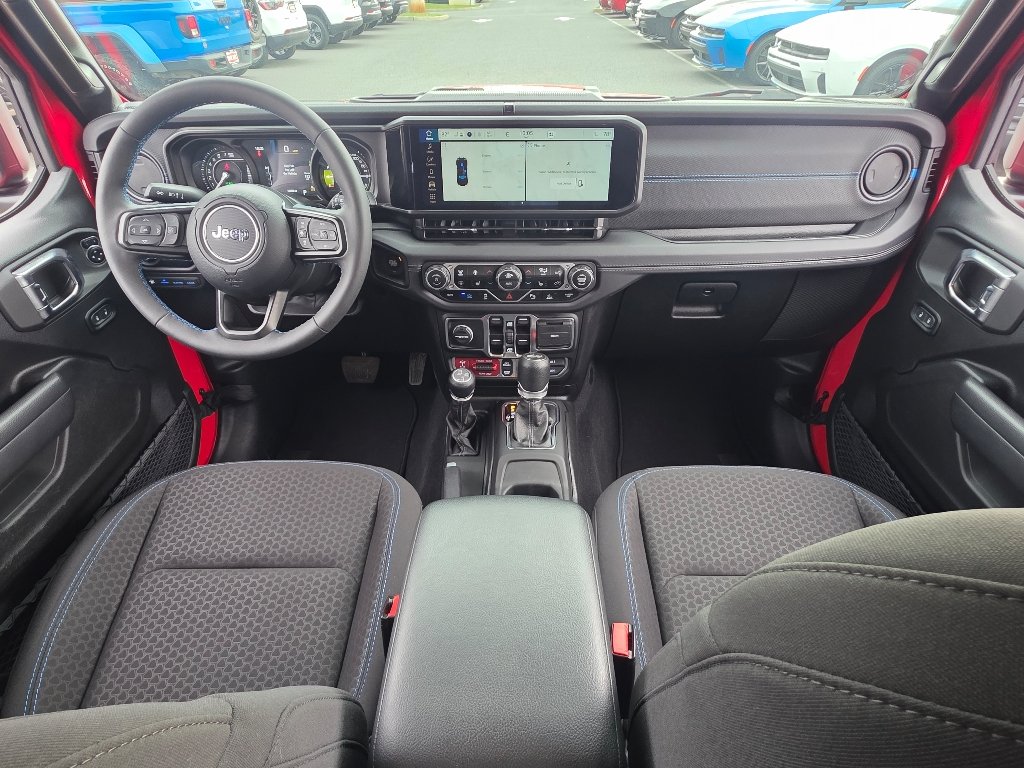 Certified 2025 Jeep Wrangler 4xe Rubicon 4XE with VIN 1C4RJXR68SW586287 for sale in Lakewood, NJ