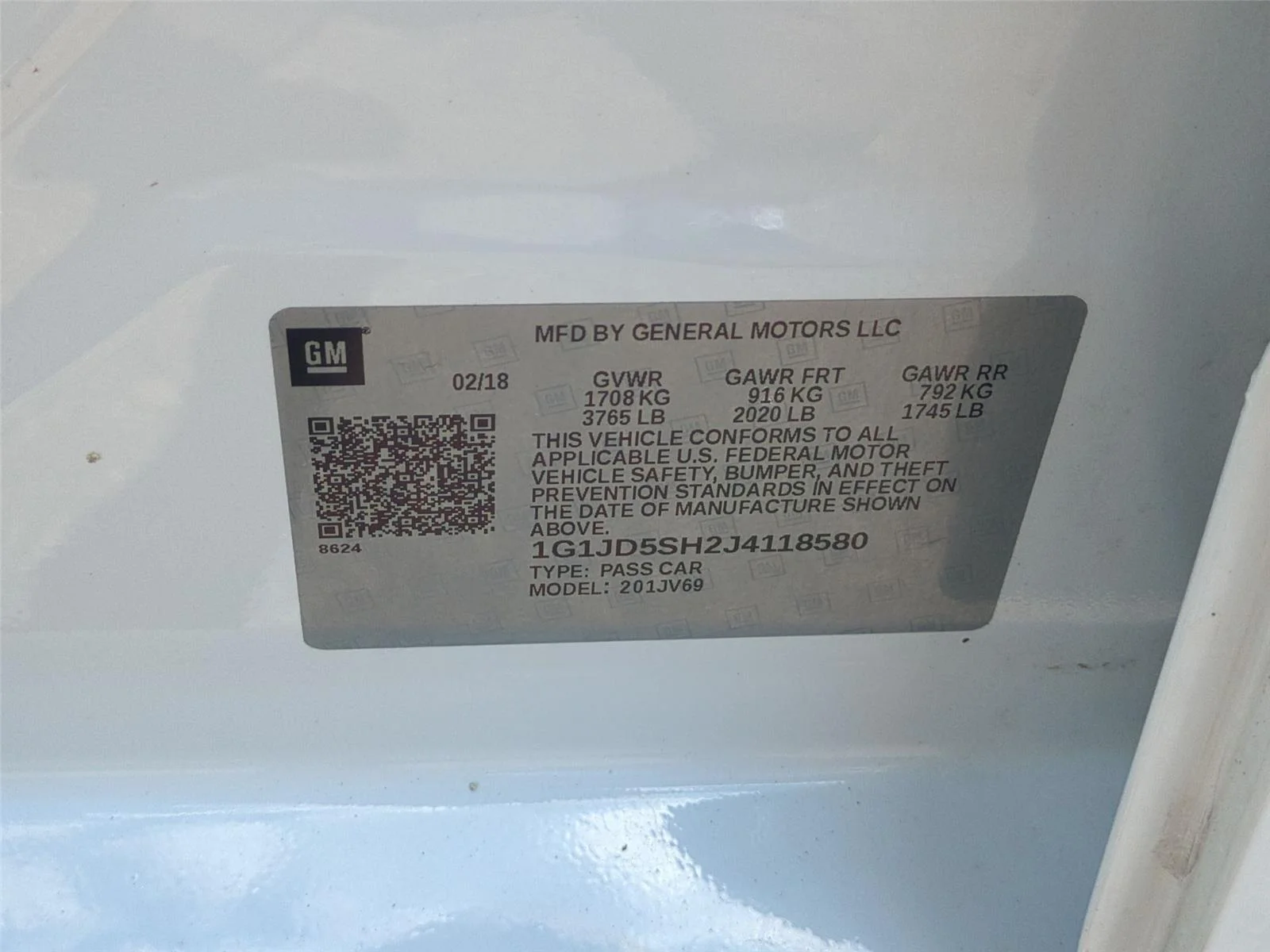 Used 2018  CHEVROLET LT image 38