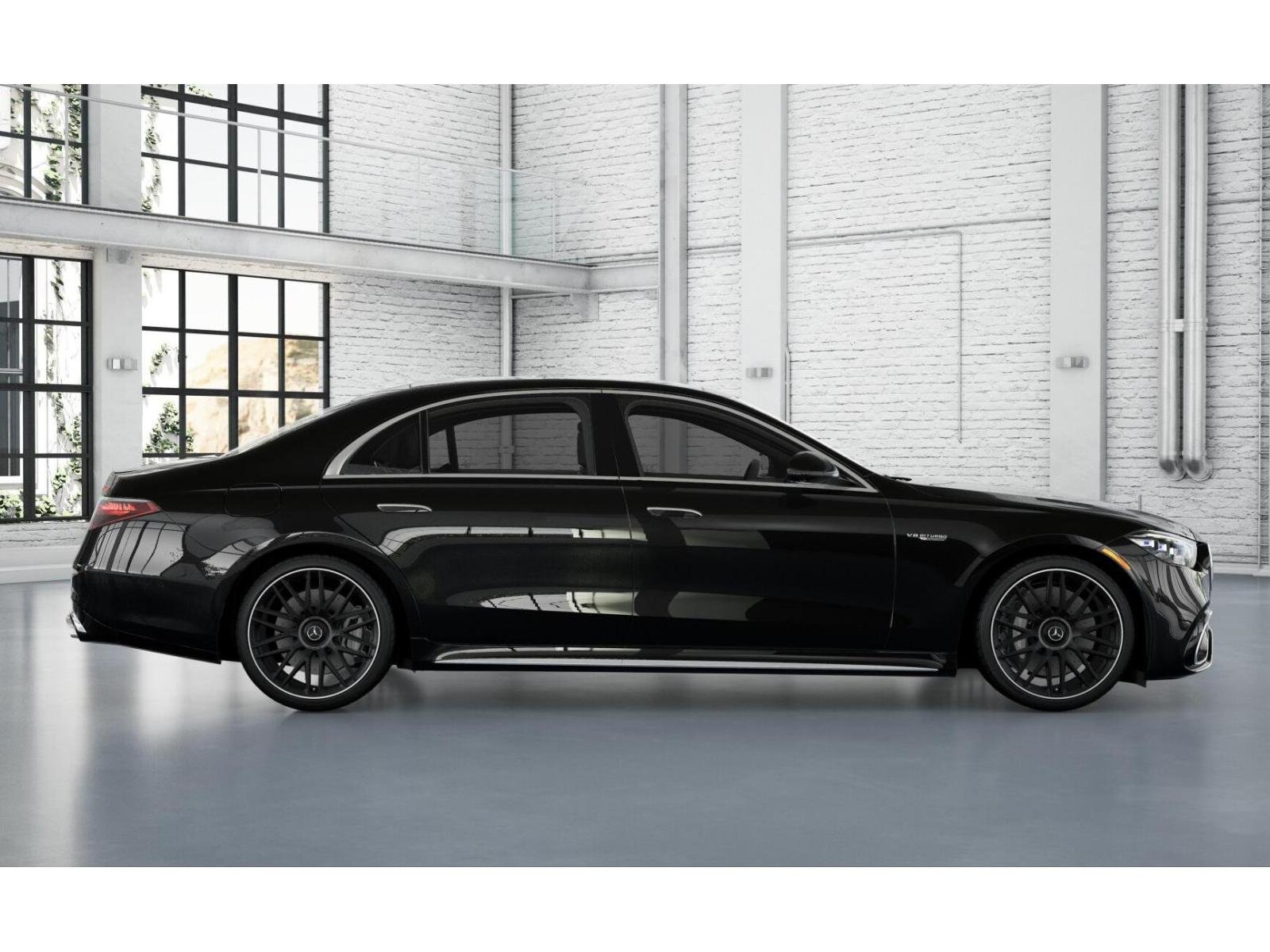 New 2026 Obsidian Black Metallic Mercedes-Benz AMG® S 63 E 4MATIC Sedan image 2