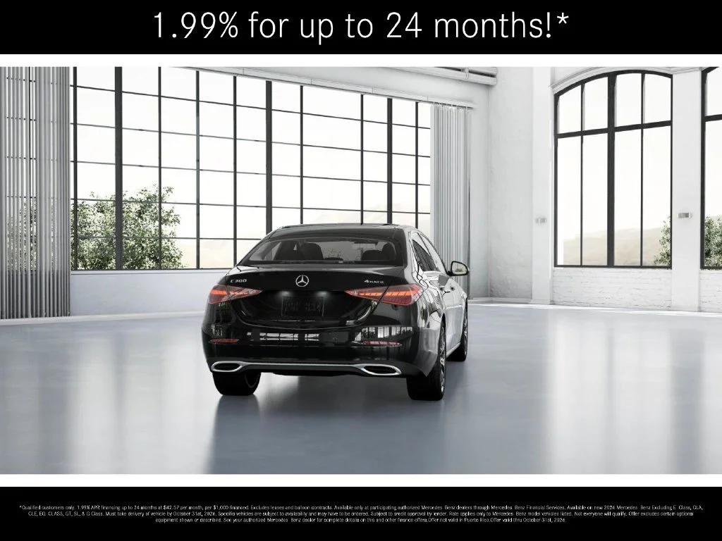New 2026 Black Mercedes-Benz C 300 image 66