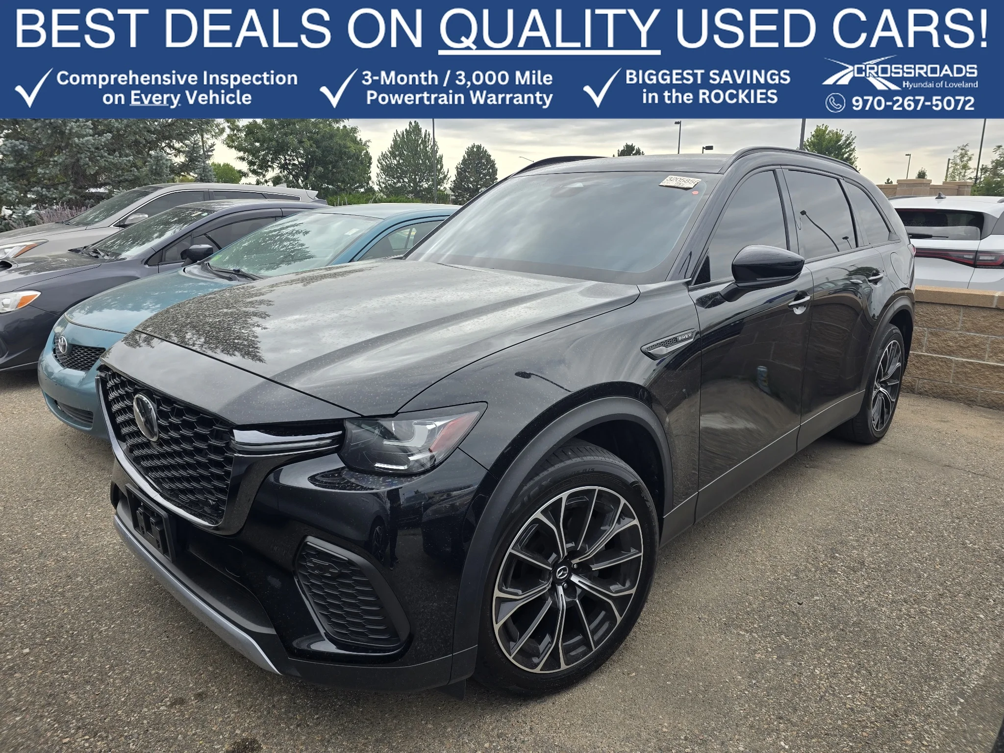 Used 2025 Jet Black Mica Mazda Premium Package image 1