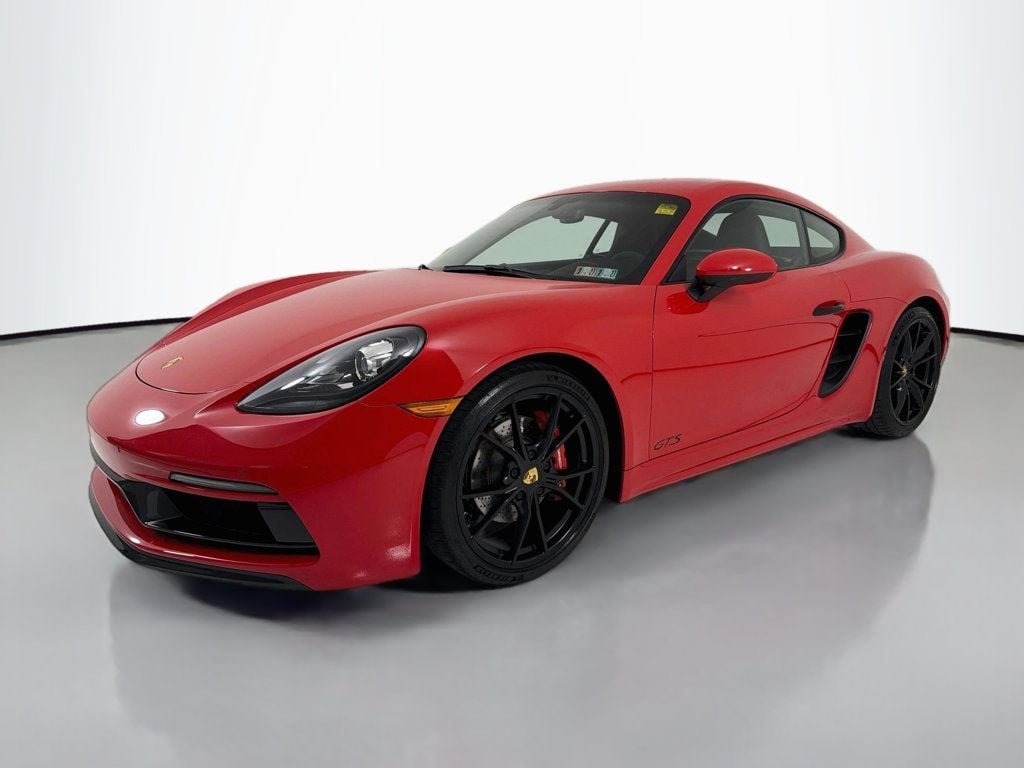 Used 2018 Guards Red Porsche GTS image 1