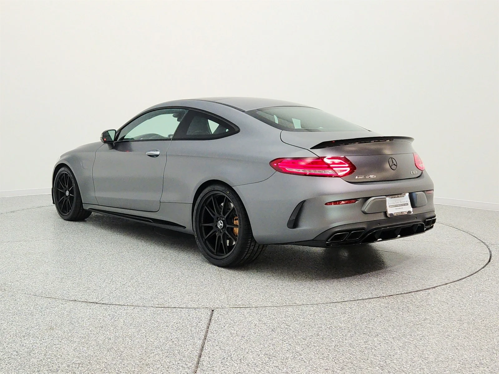 Used 2017 designo Selenite Grey Magno (Matte Finish) Mercedes-Benz AMG® C 63 S Coupe image 7