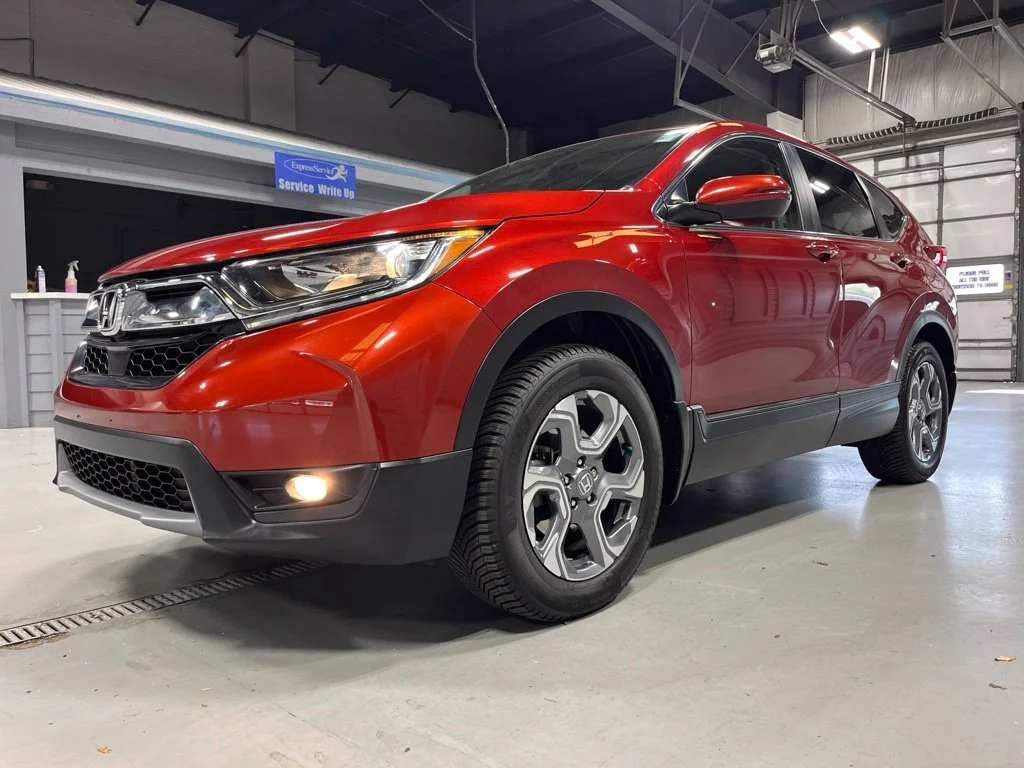 Certified Used 2017 Molten Lava Pearl Honda EX image 3