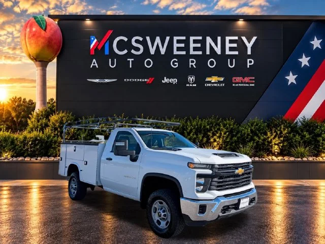 Used 2024 White Chevrolet Work Truck image 7