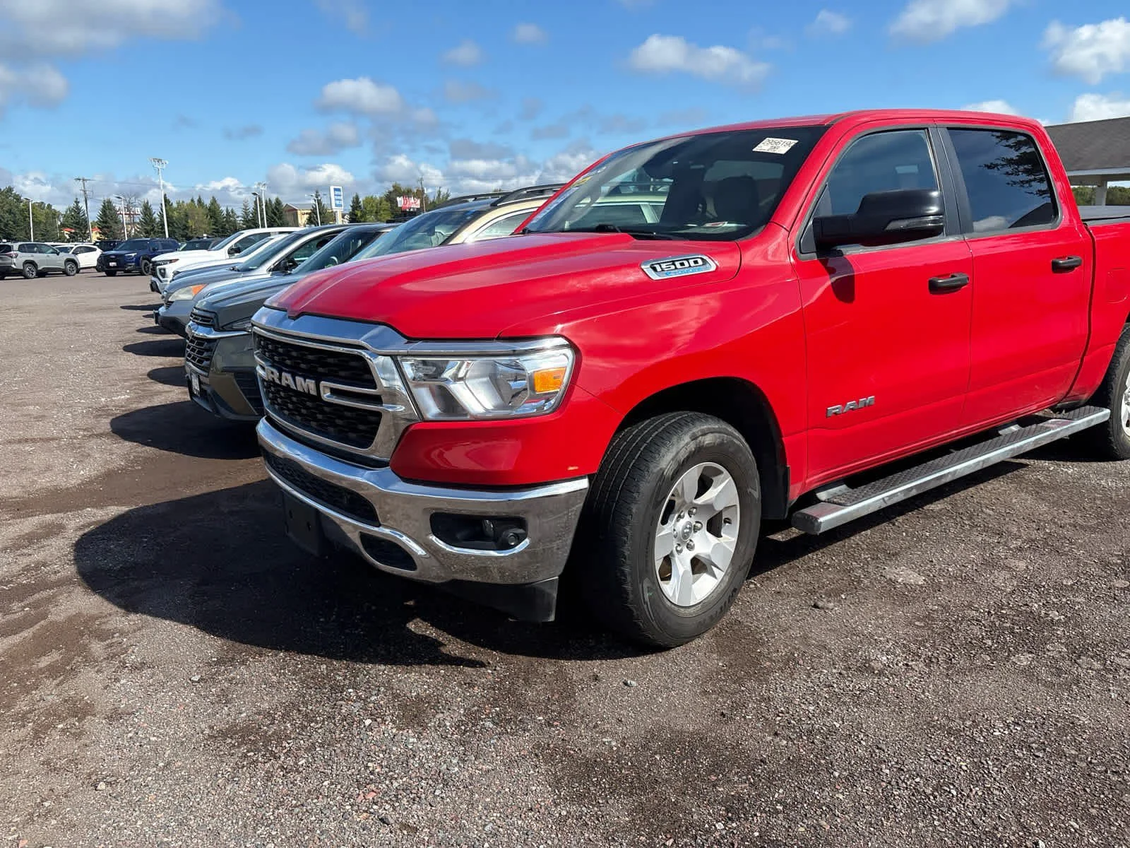 Used 2023 Flame Red Clearcoat Ram Big Horn image 16