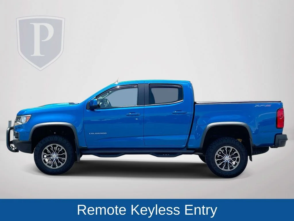 Certified Used 2022 Blue Chevrolet ZR2 image 5