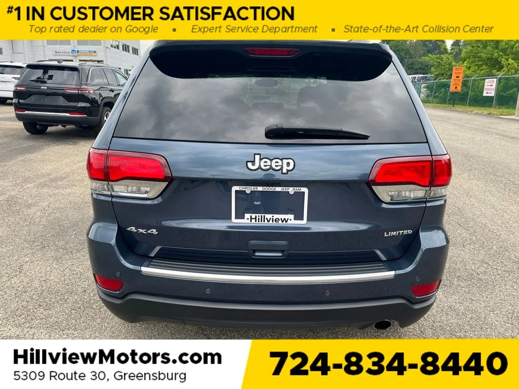 Certified Used 2020 Slate Blue Jeep Limited image 5