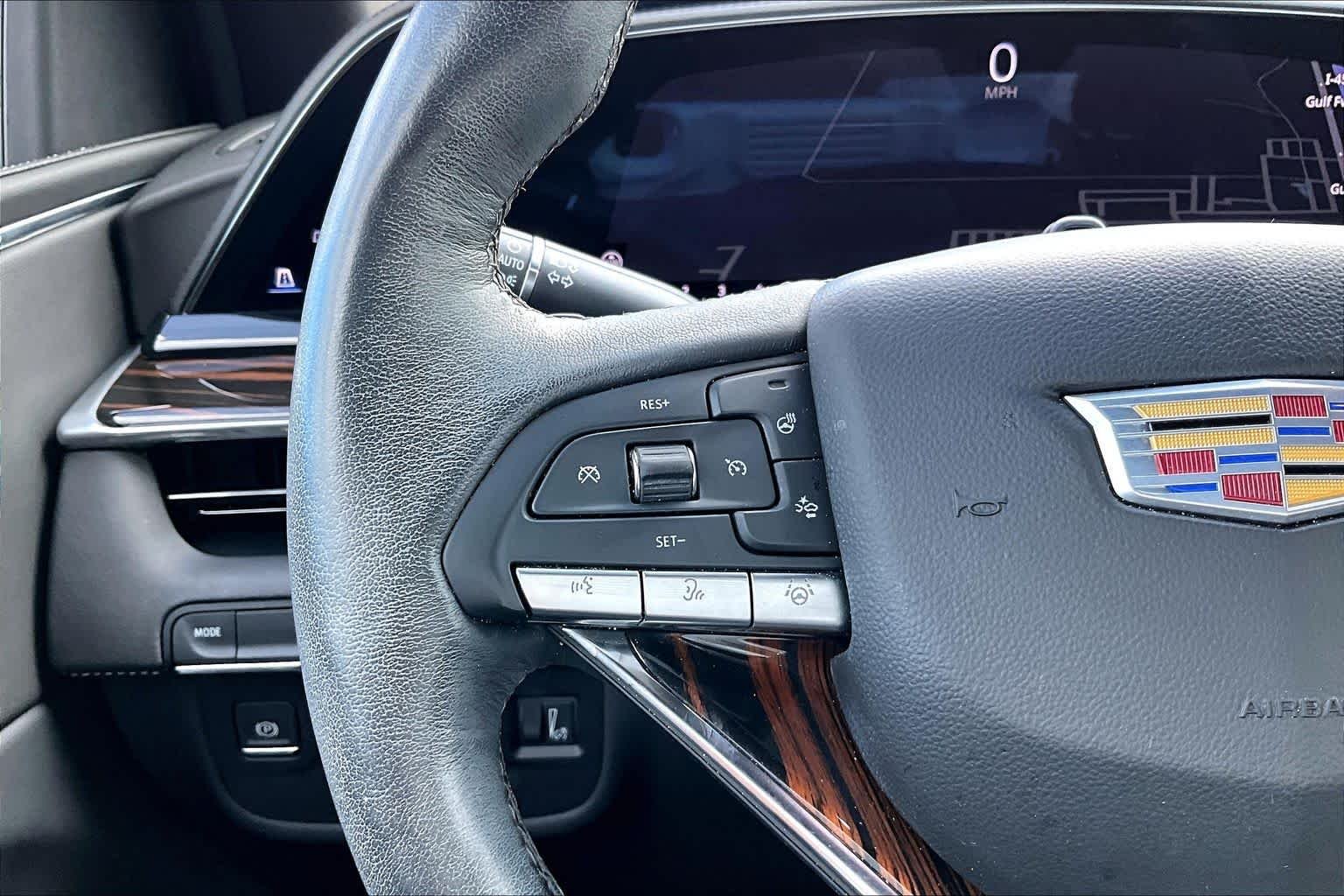 Used 2024 Argent Silver Metallic Cadillac RWD Premium Luxury image 22