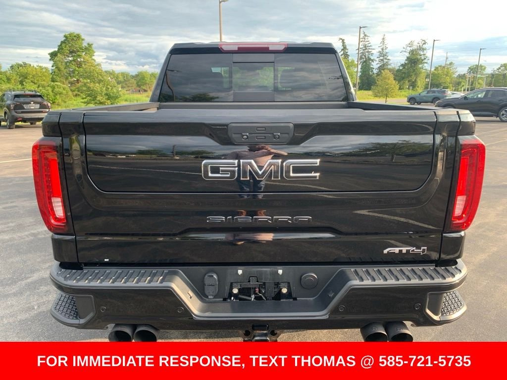 Used 2022 Black GMC AT4 image 3