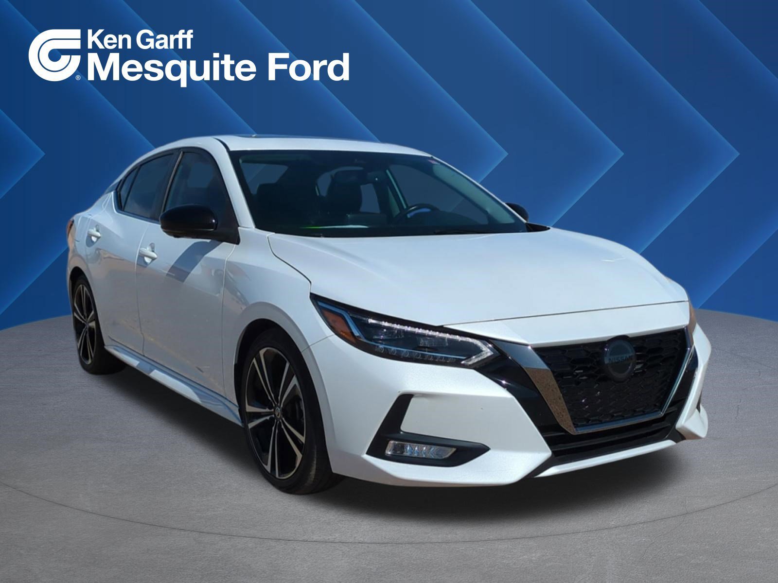 Used 2021 Aspen White Tricoat Nissan SR image 1