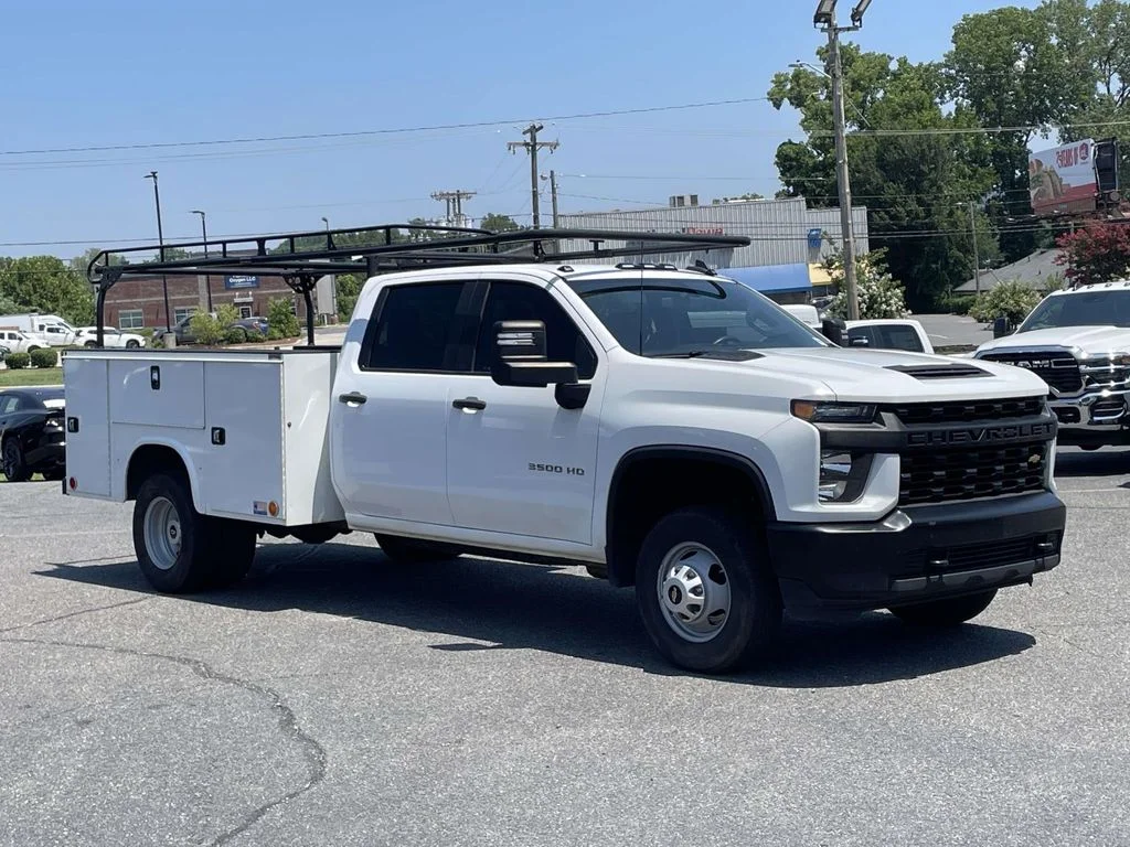 Used 2023 White Chevrolet Work Truck image 1