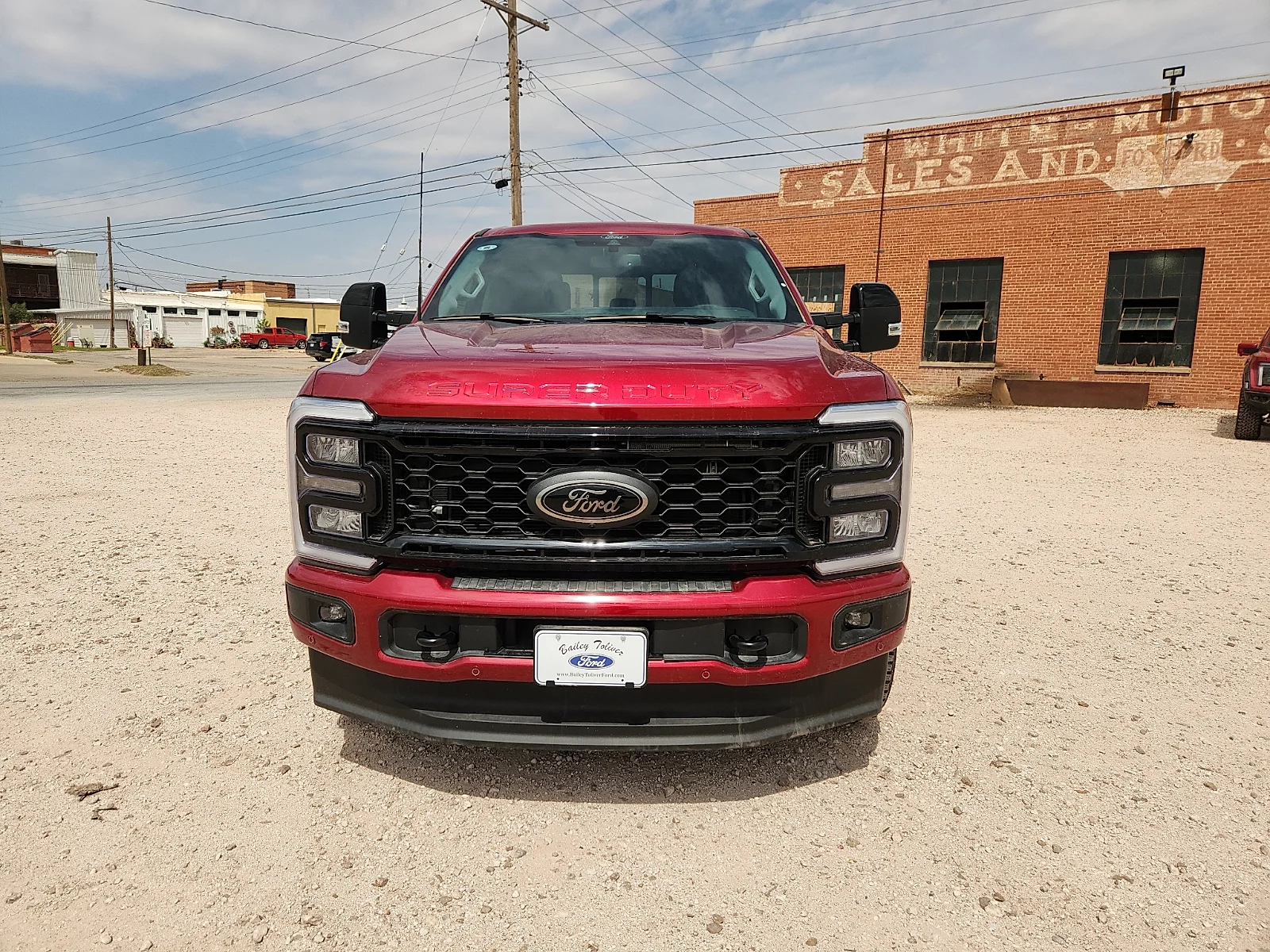 New 2026 Ruby Red Metallic Tinted Clearcoat Ford F-250® Lariat® image 2
