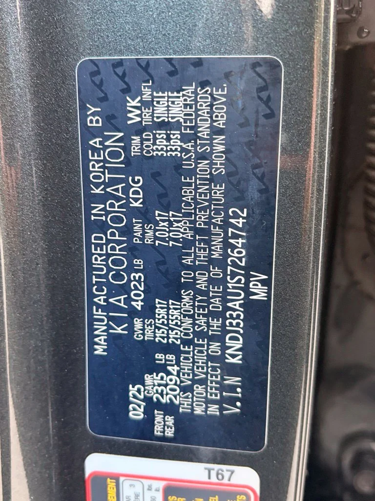 Certified Used 2025 Gray Kia EX image 20
