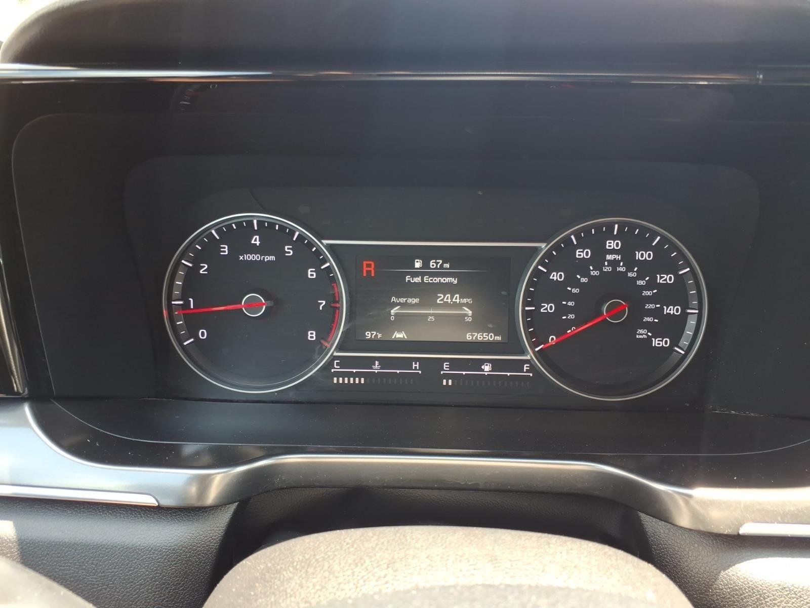 Used 2023 Glacial White Pearl Kia LX image 22
