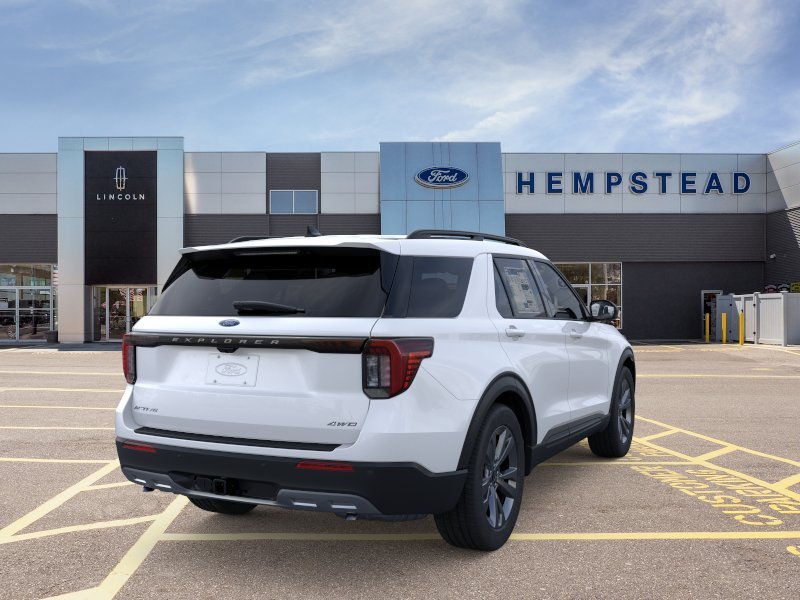 New 2026 Star White Metallic Tri-Coat Ford Active image 8
