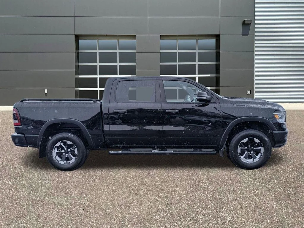 Used 2022 Diamond Black Crystal Pearlcoat Ram Rebel image 4