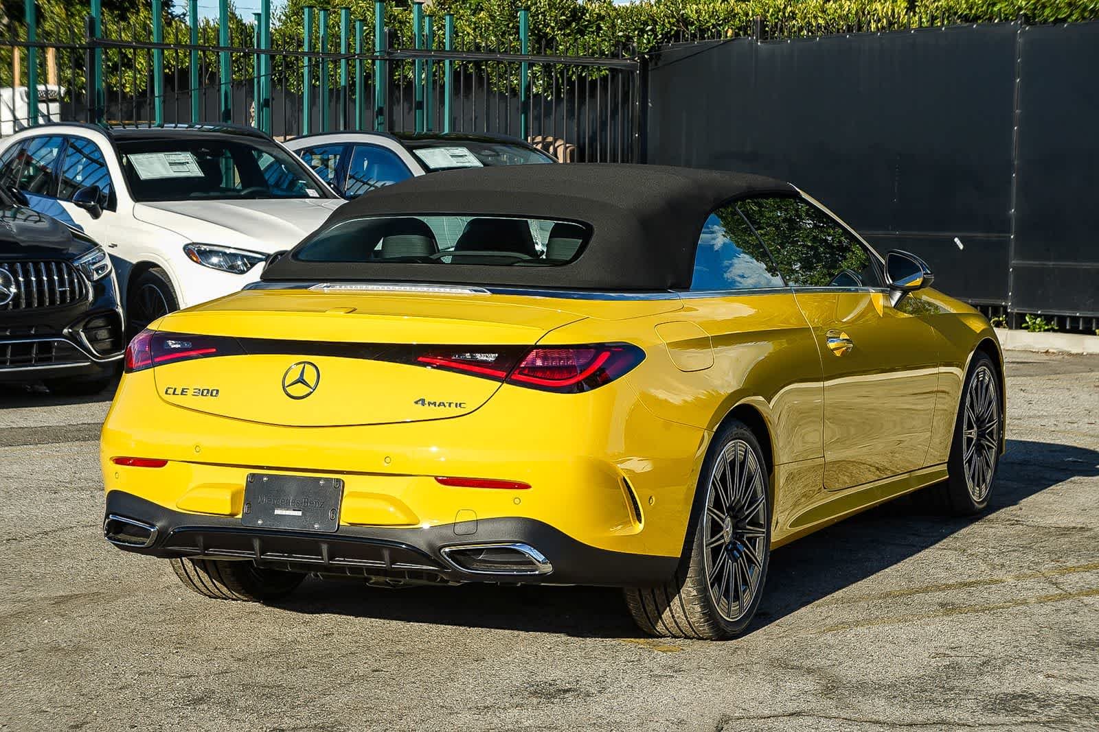 New 2026 Sun Yellow Mercedes-Benz CLE 300 image 4