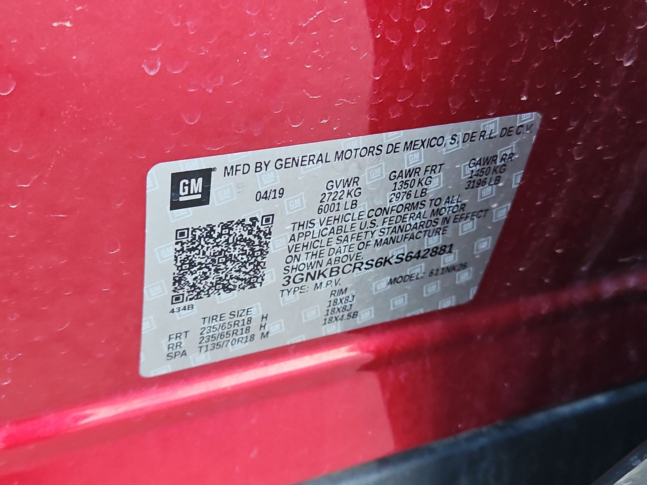 Used 2019 Cajun Red Tintcoat Chevrolet Base image 33