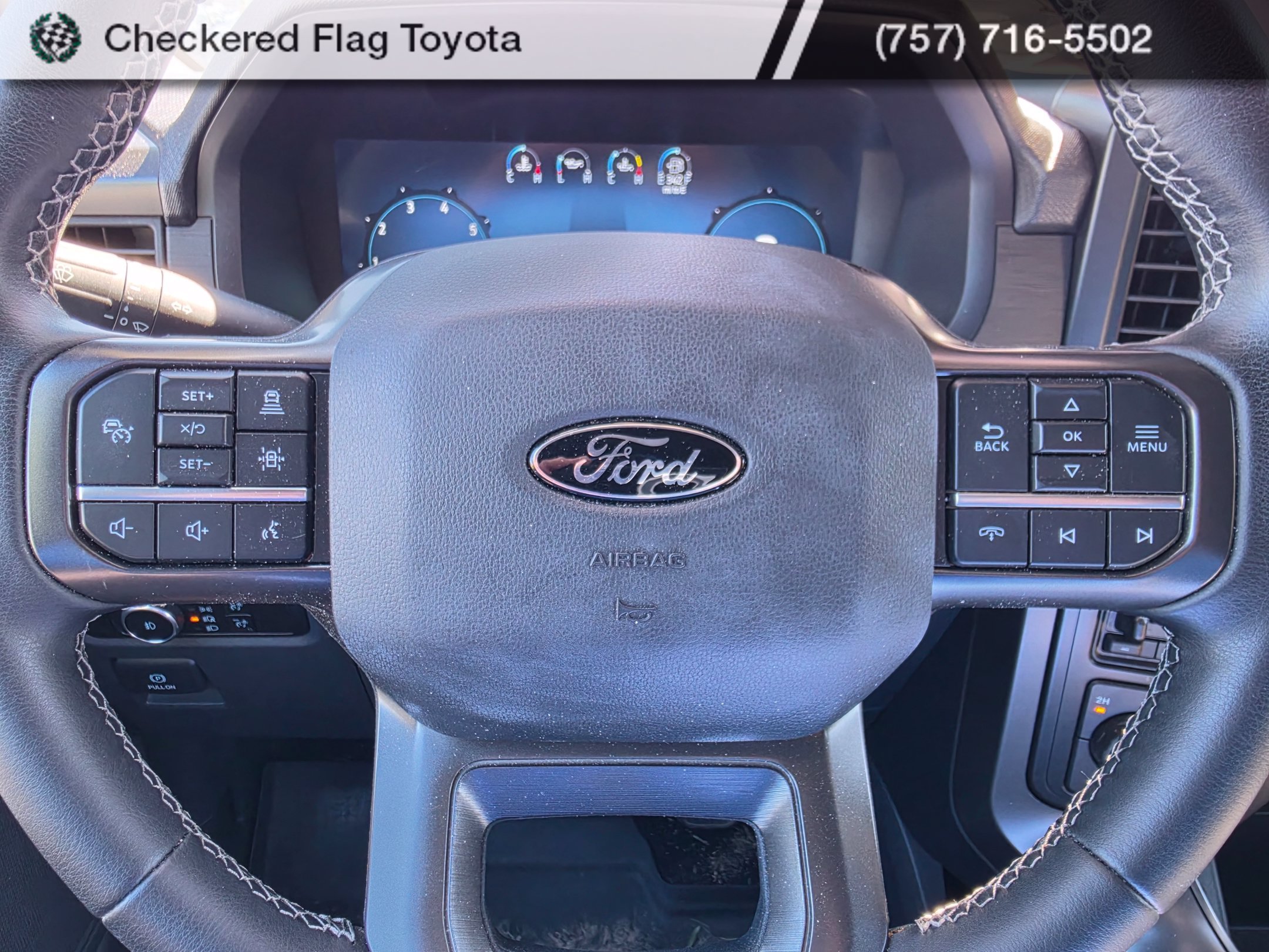 Used 2024 Iconic Silver Metallic Ford XLT image 15