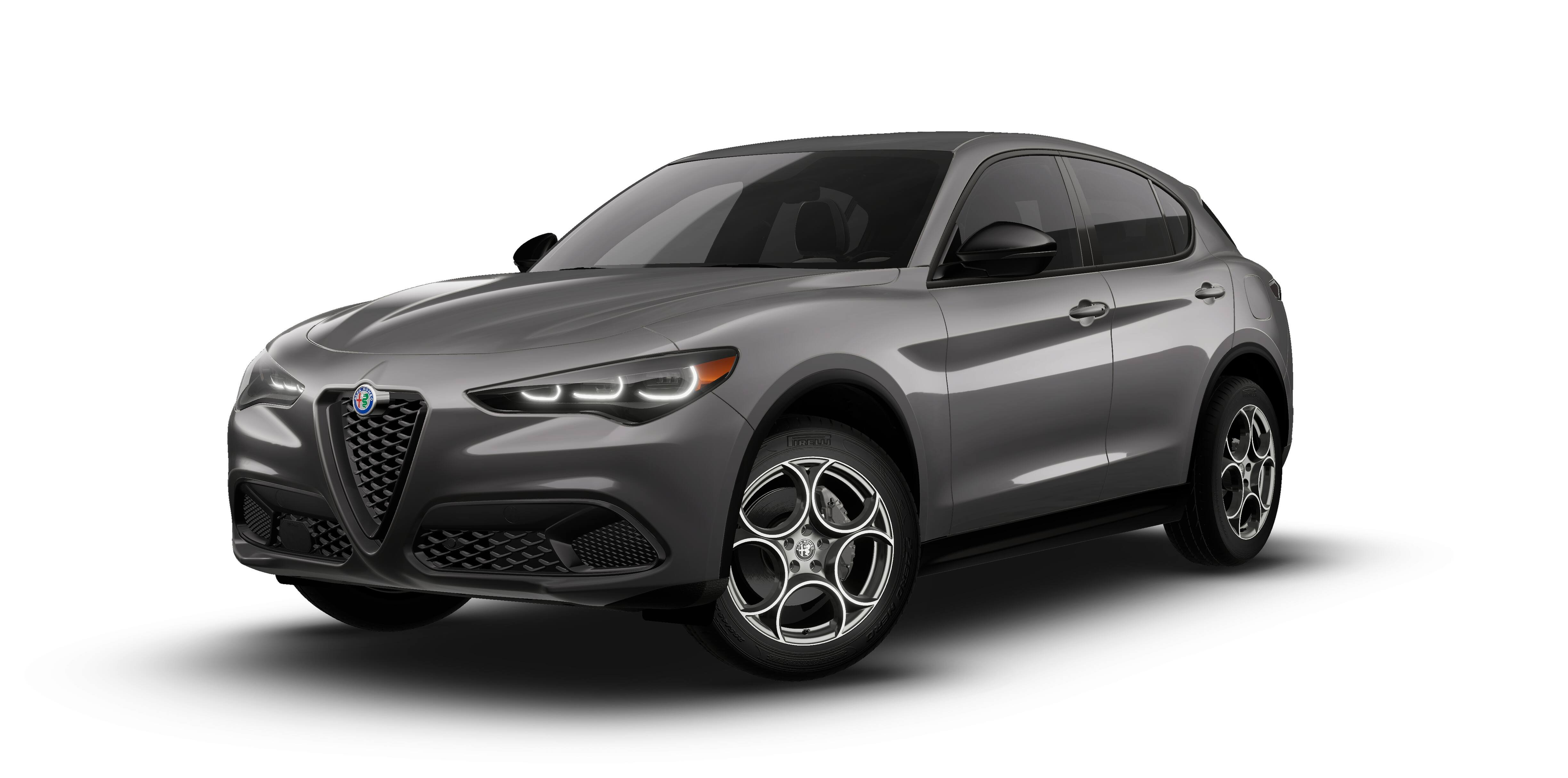 New 2026 Vesuvio Gray Metallic Exterior Paint Alfa Romeo Base image 13