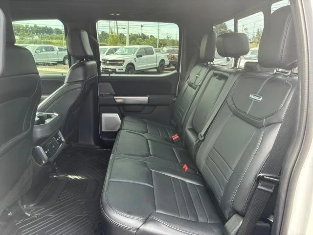 Used 2025 White Metallic Ford Platinum image 15