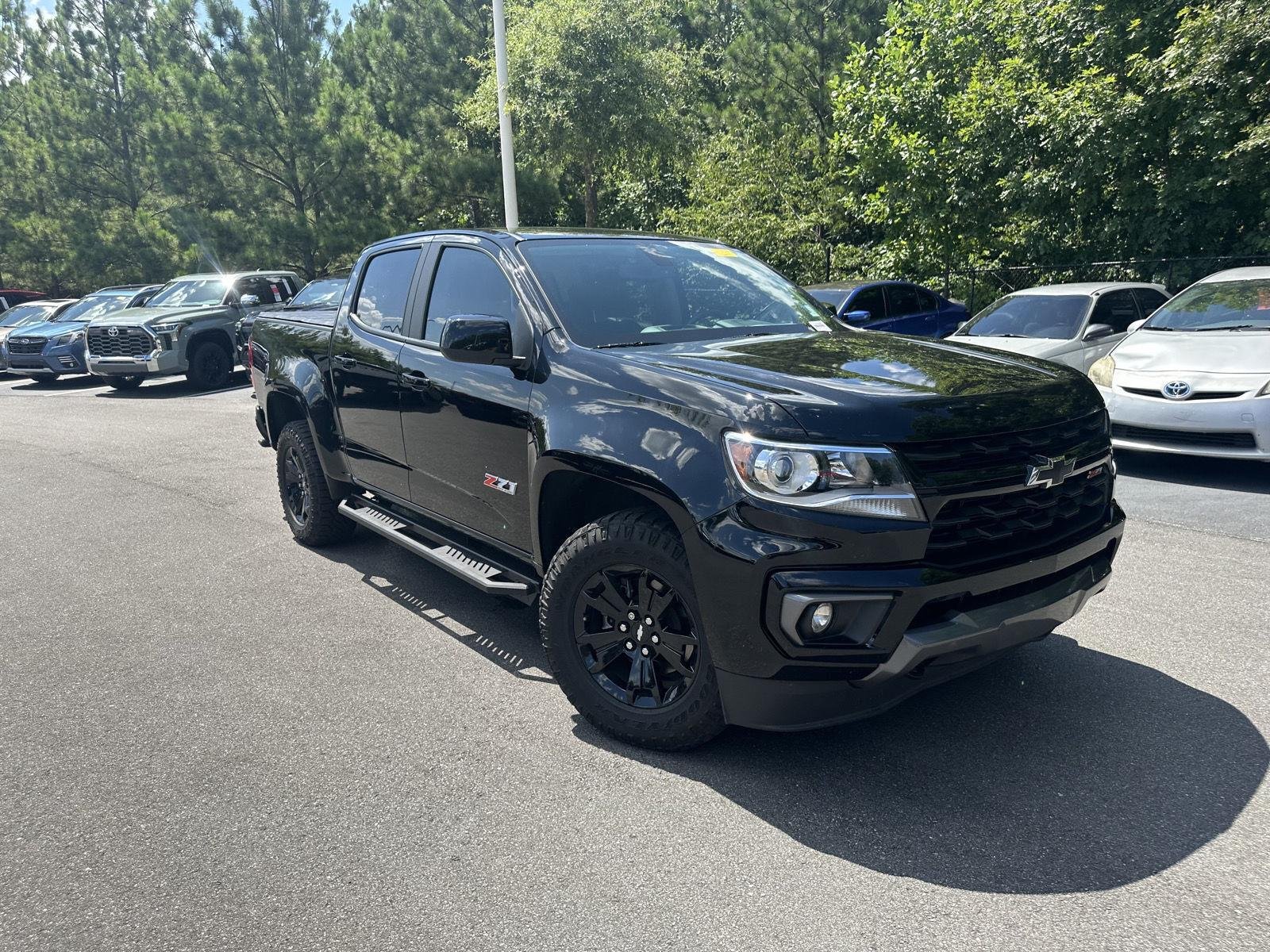 Used 2021 Black Chevrolet 4WD Z71 image 4