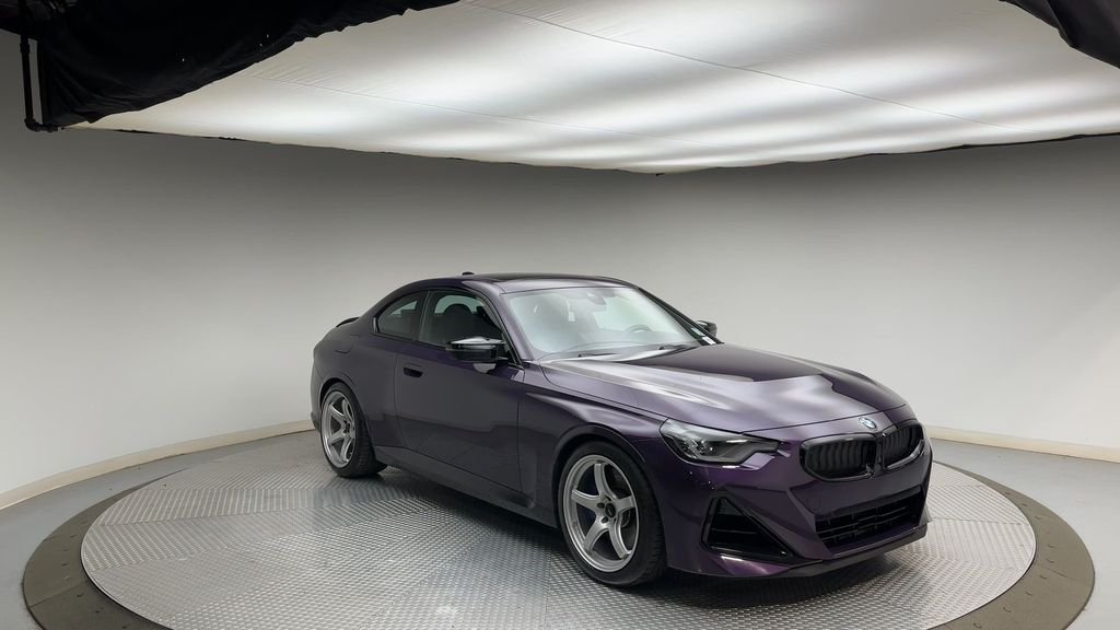 Used 2022 Thundernight Metallic BMW M240i xDrive image 8
