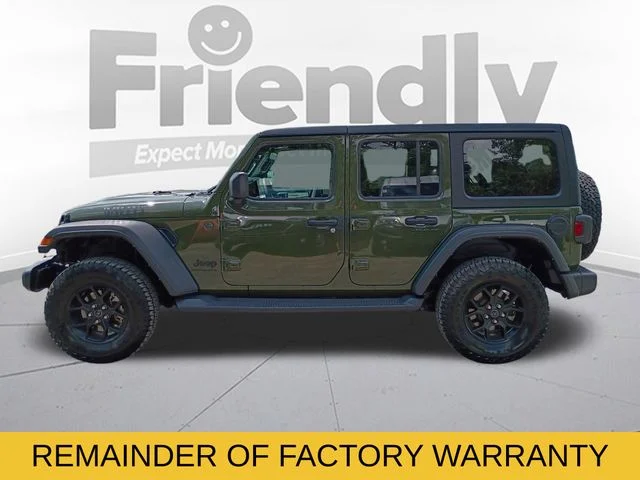 Used 2024 Green Jeep Sport image 8