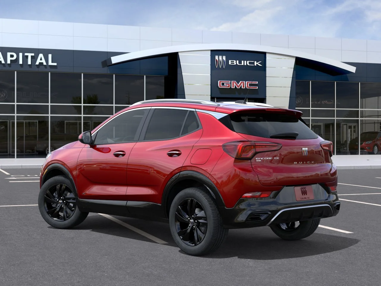 New 2026 Brilliant Red Buick Sport Touring AWD image 4