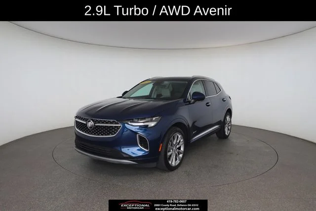 Used 2023 Blue Buick Avenir image 2