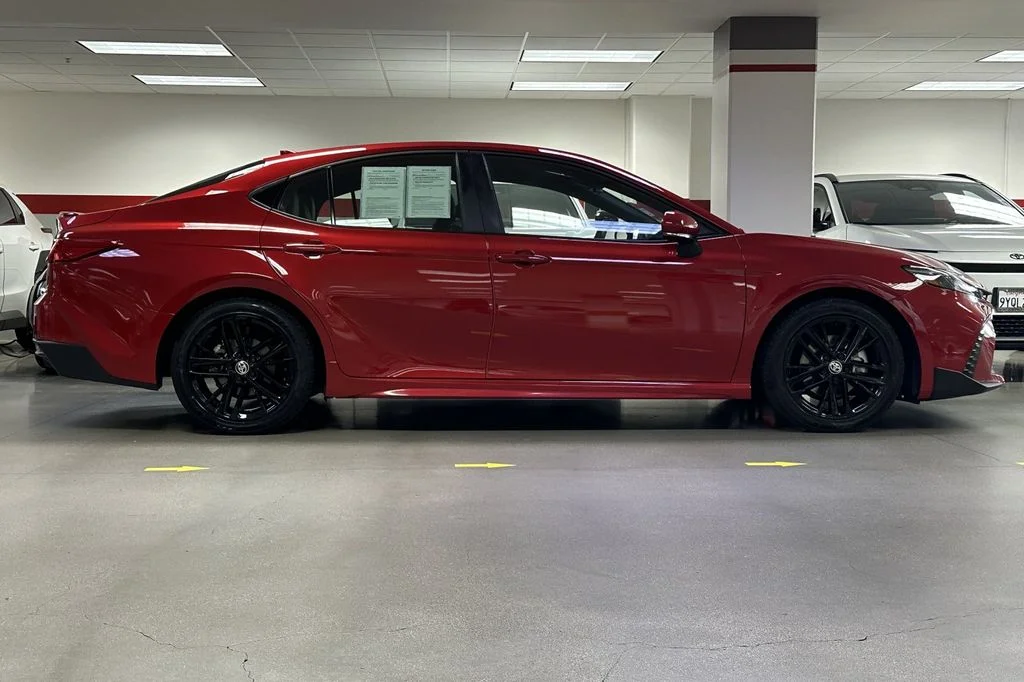 Used 2025 Red Toyota SE image 3