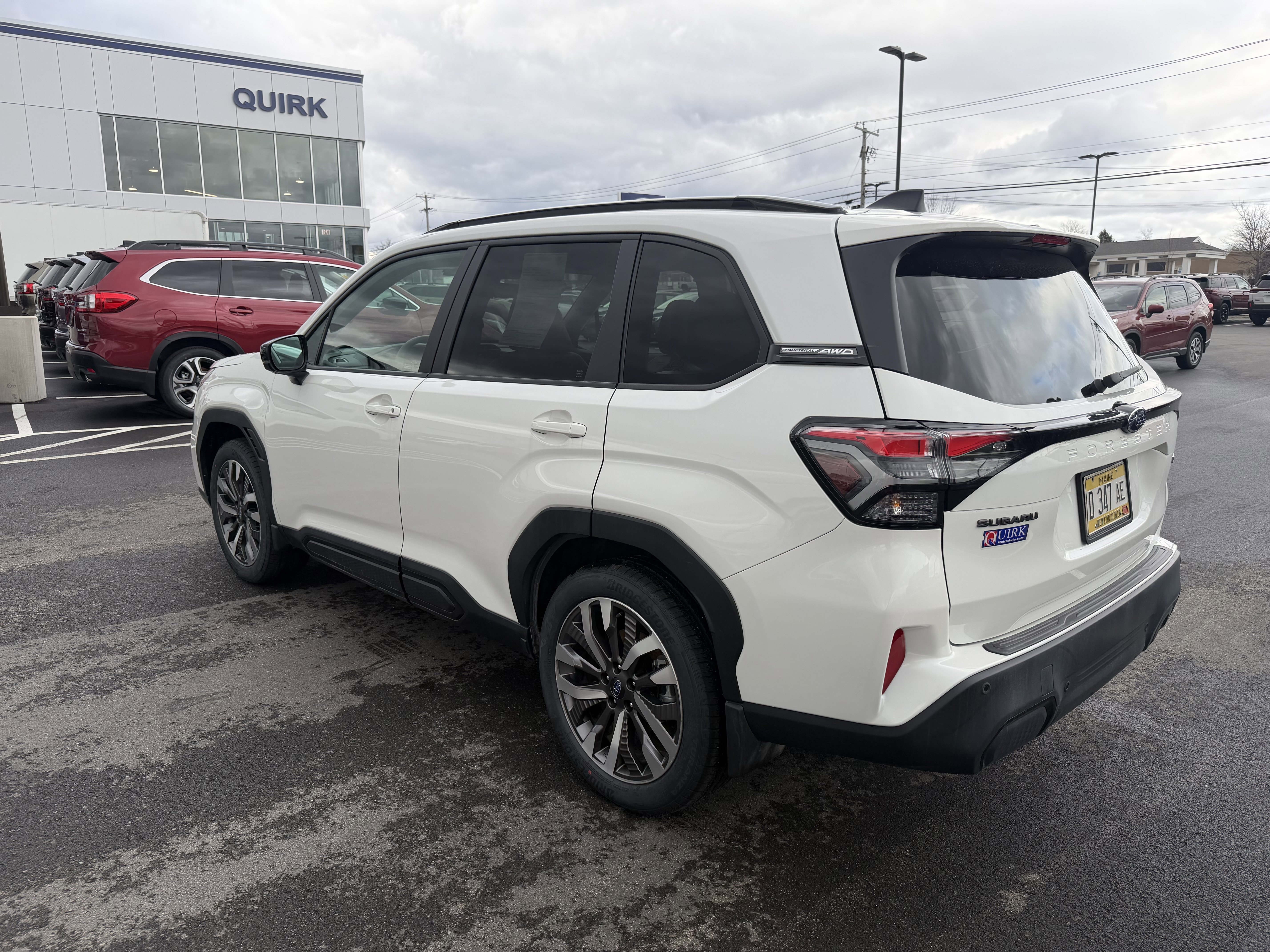 Used 2026 Crystal White Pearl Subaru Touring image 3