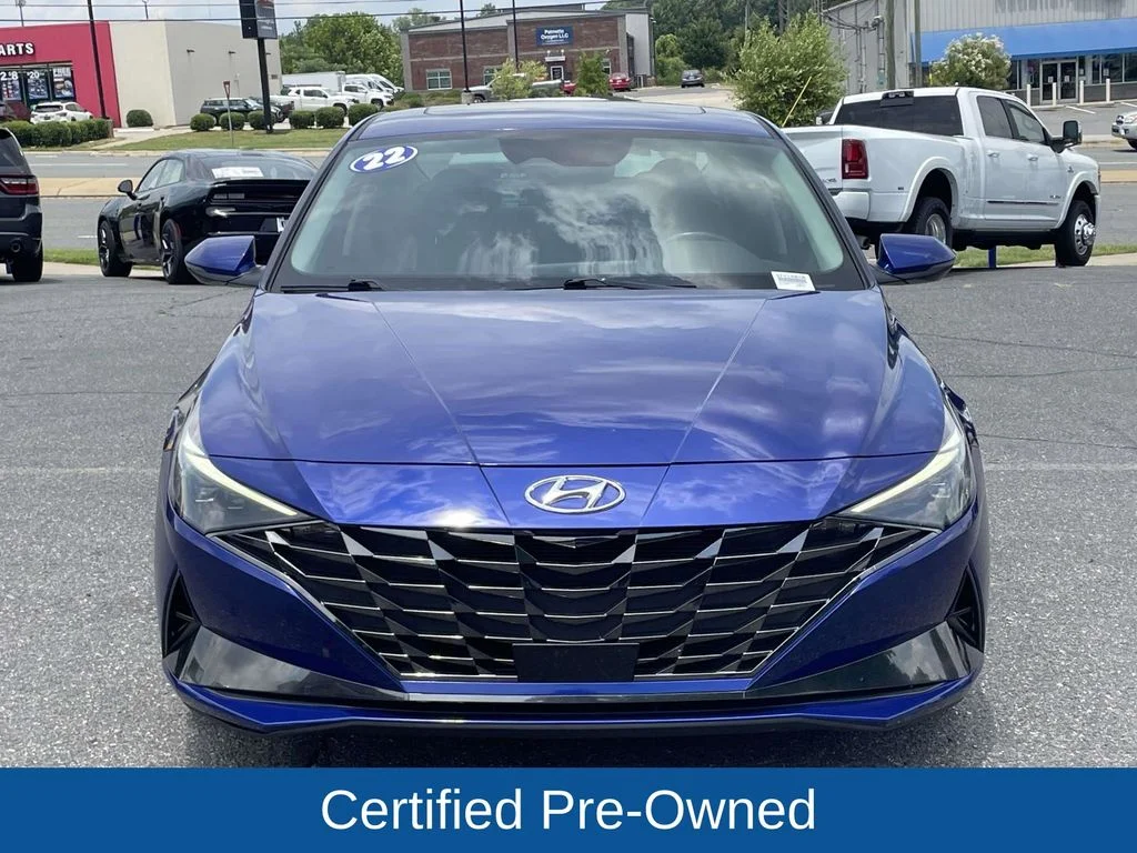 Used 2022 Blue Hyundai Limited image 3