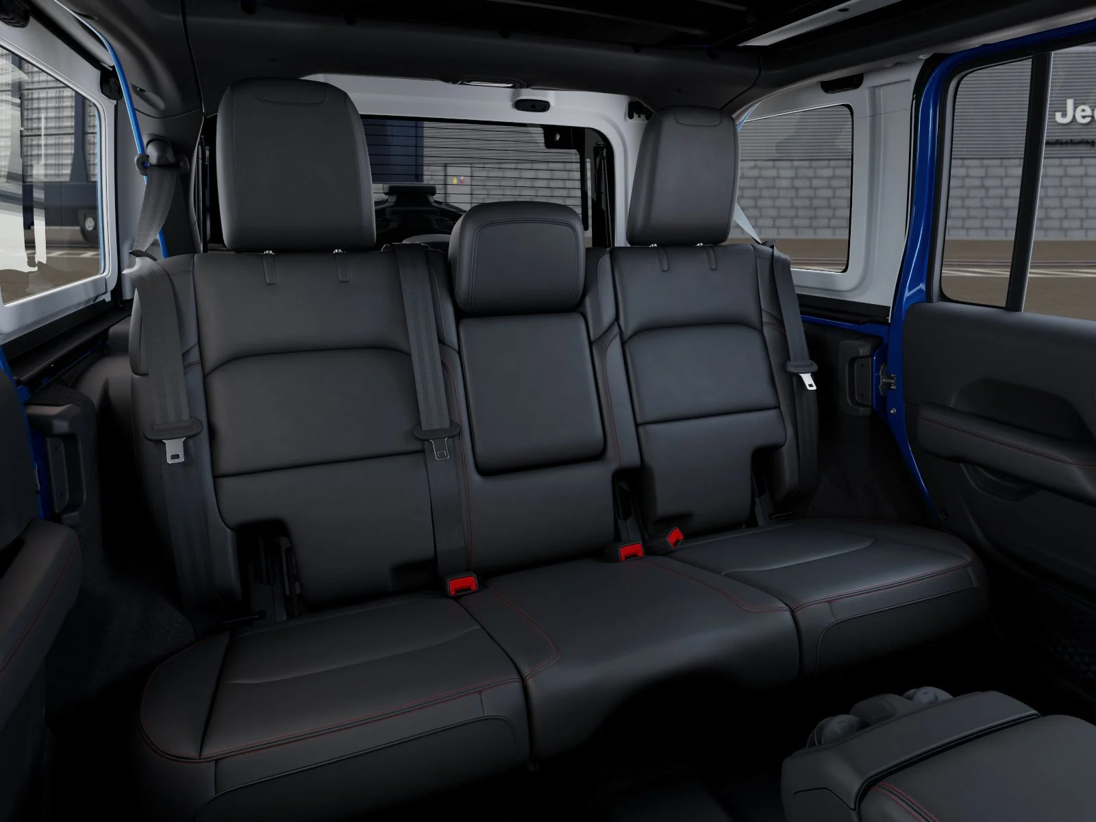 New 2026 Hydro Blue Pearl-Coat Exterior Paint Jeep Rubicon X image 17