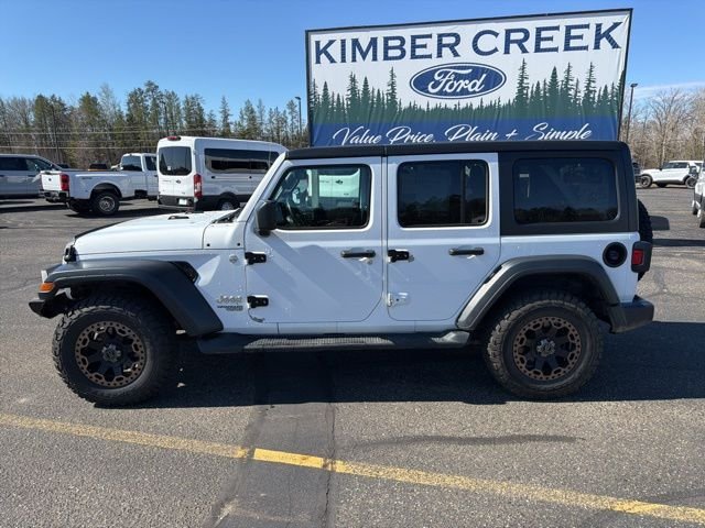 Used 2018 Jeep All-New Wrangler Unlimited Sport S with VIN 1C4HJXDN1JW286289 for sale in Pine River, Minnesota