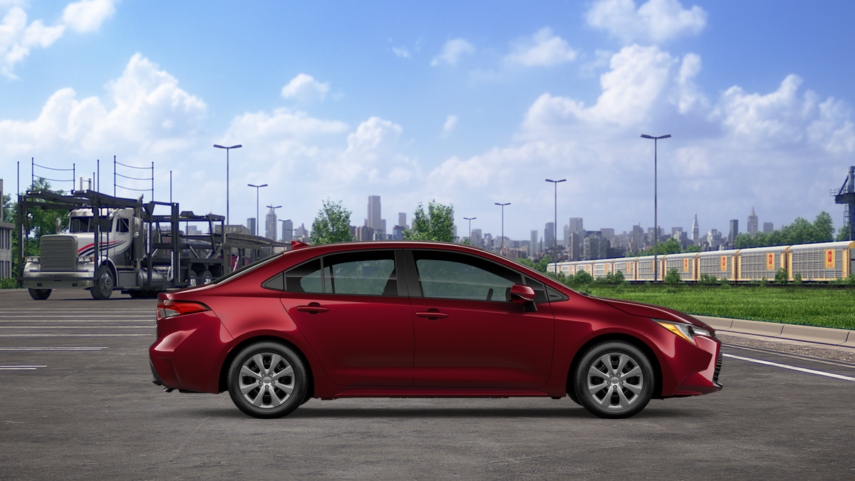 New 2026 Ruby Flare Pearl Toyota LE image 64