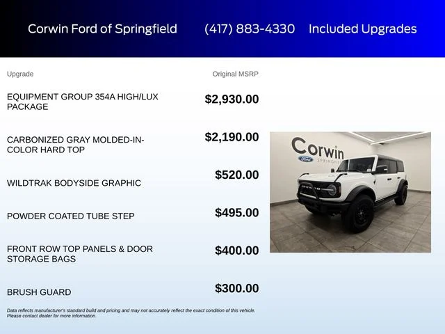 Certified Used 2024 Oxford White Ford Wildtrak image 6