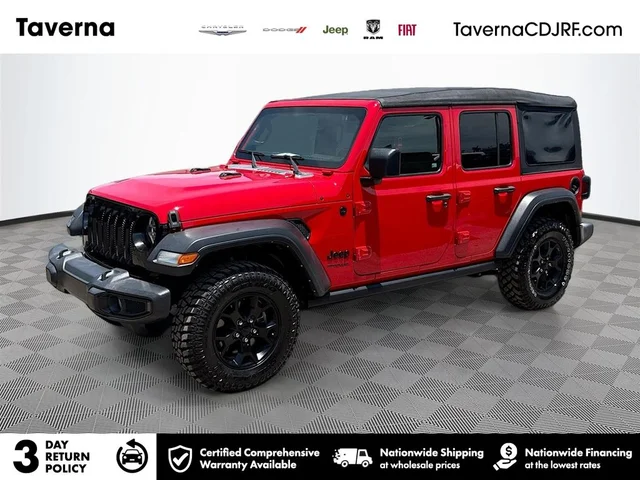 2022 Jeep Wrangler Unlimited Willys