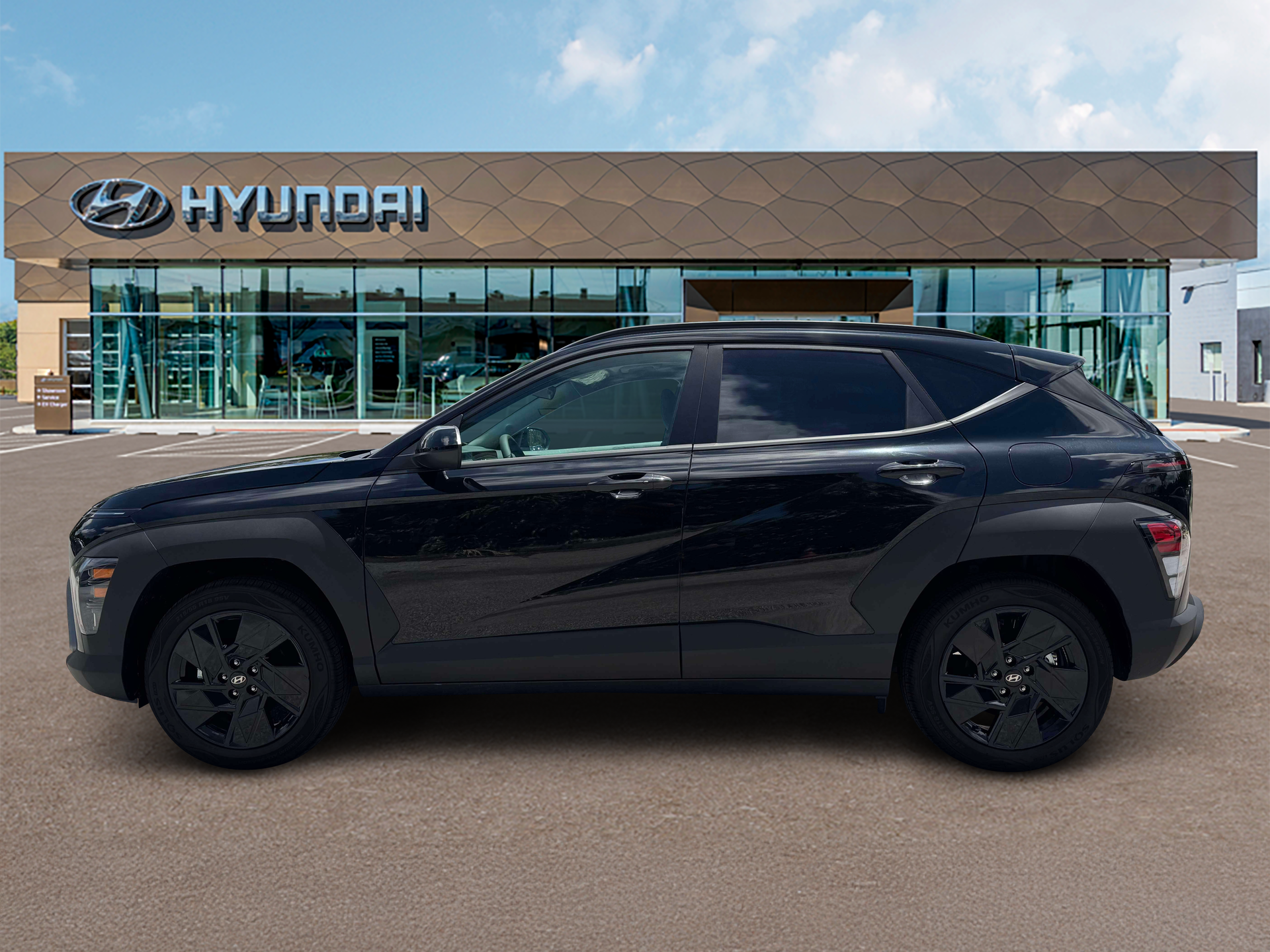 New 2027 Abyss Black Pearl Hyundai SEL Sport FWD image 3