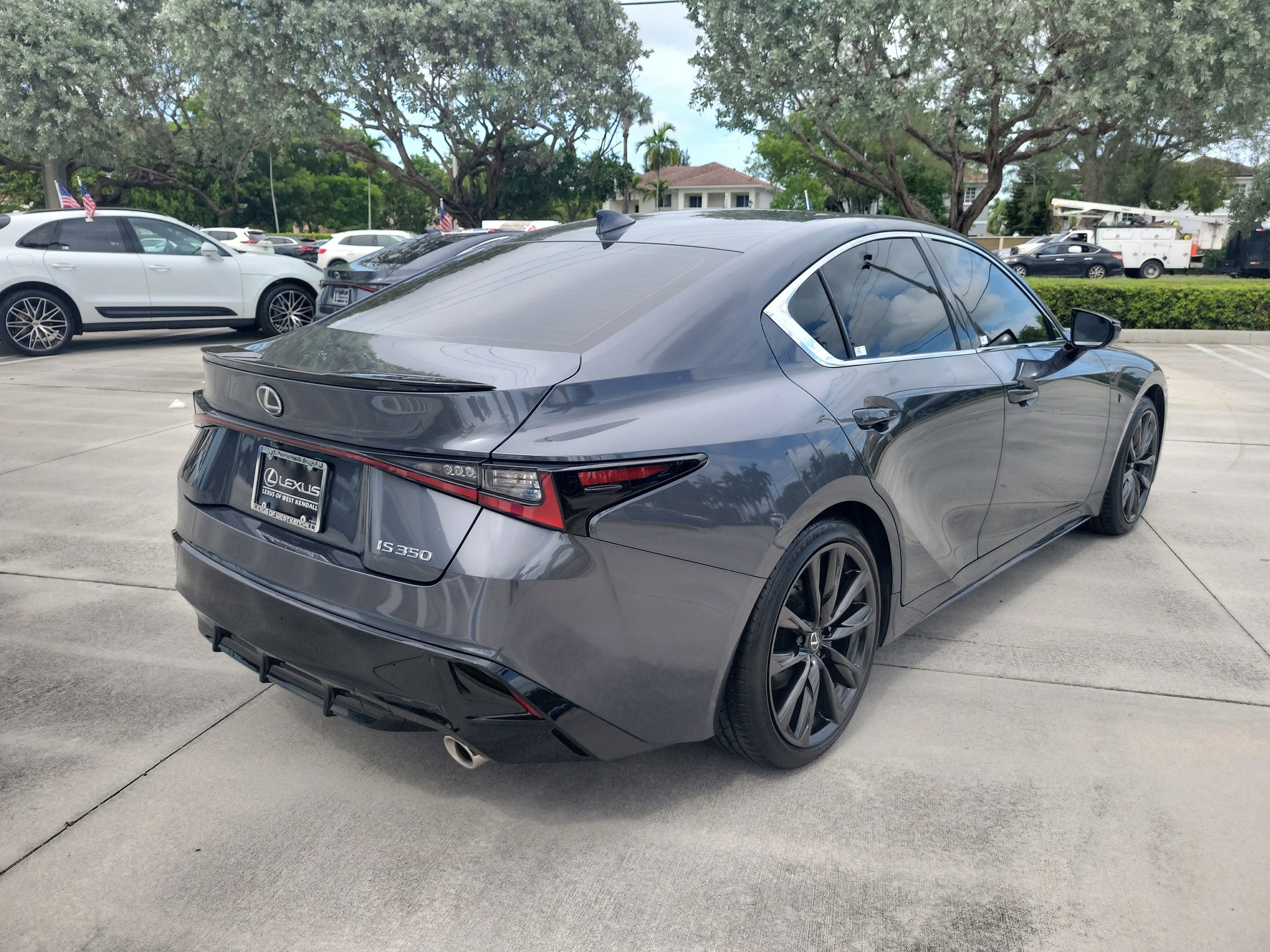 Certified Used 2024 Cloudburst Gray Lexus IS 350 F SPORT Design image 9