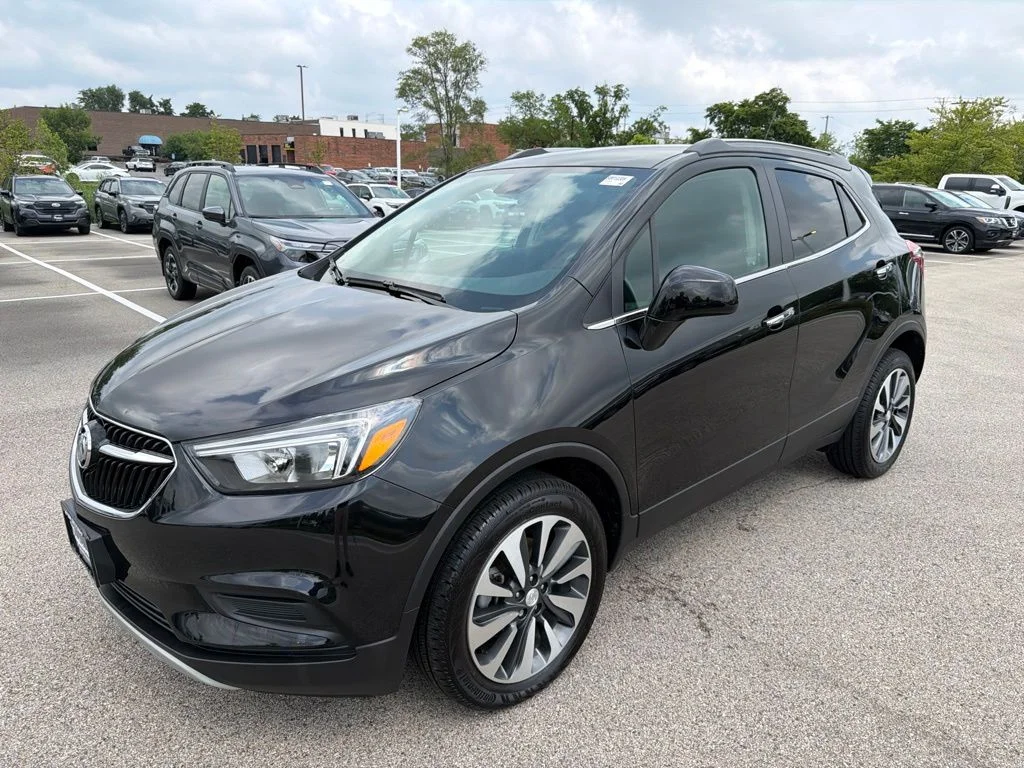 Used 2022 Black Buick Preferred image 1