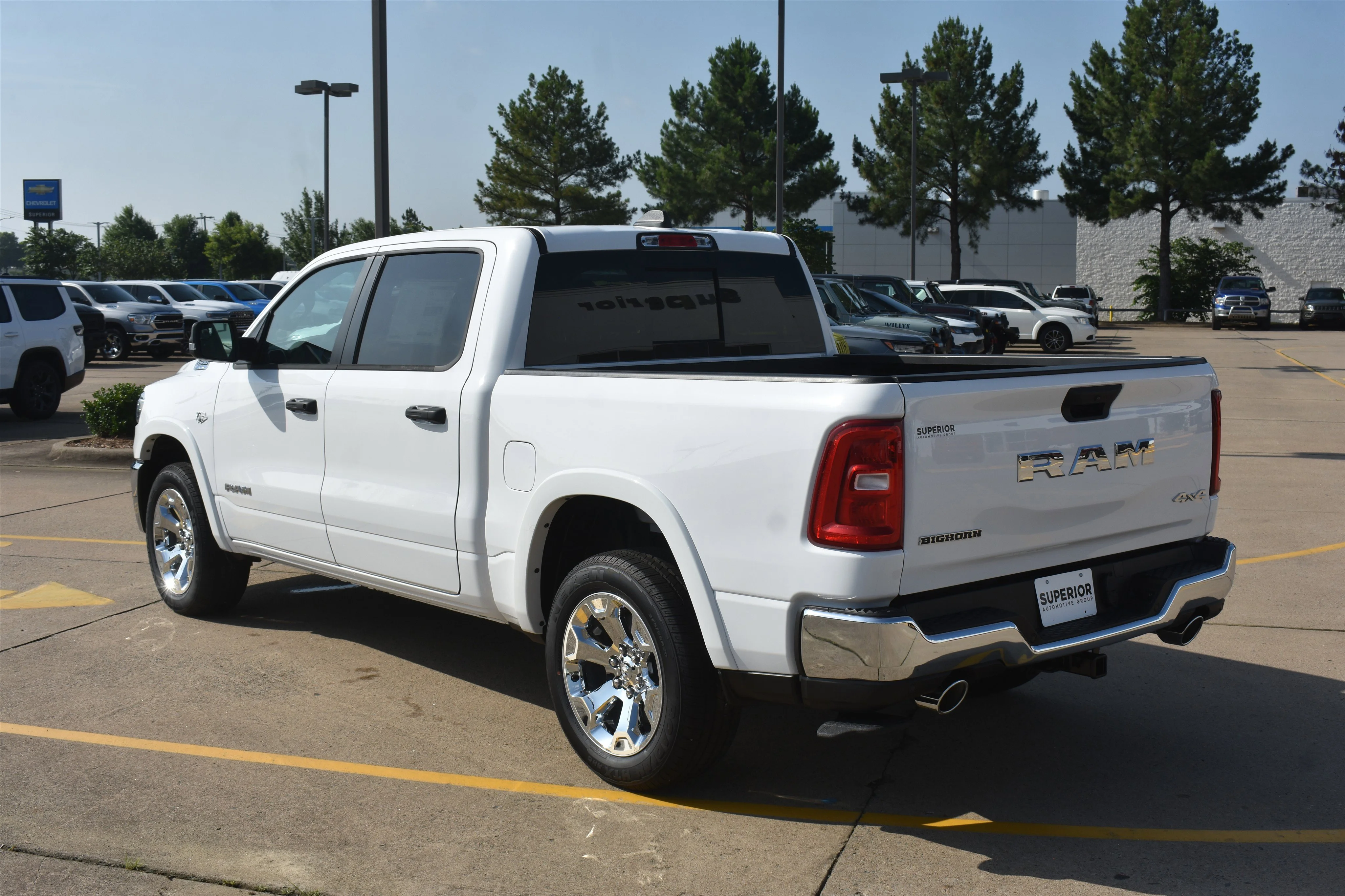 New 2026 Bright White Clearcoat Ram Big Horn image 9