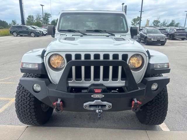 Used 2018 Bright White Clearcoat Jeep Unlimited Rubicon image 2