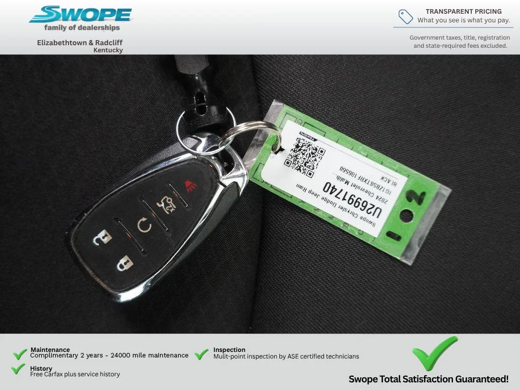 Used 2024 Mosaic Black Metallic Chevrolet LS image 29