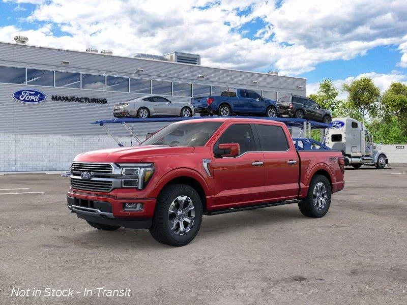 New 2026 Ruby Red Metallic Tinted Clearcoat Ford Platinum® image 2