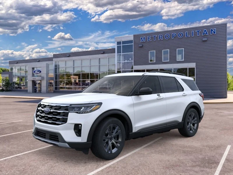 New 2026 Star White Metallic Tri-Coat Ford Active image 1